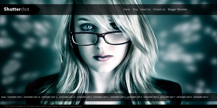 Shutter Shot Blogger Template