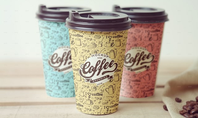 Coffee Cup Branding Mockup
