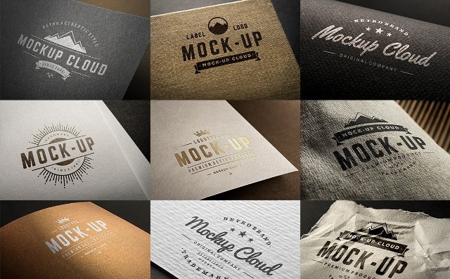 30 Logo Mockup PSD Templates - Webprecis