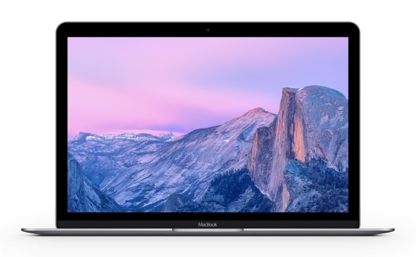 The New MacBook PSD Mockup