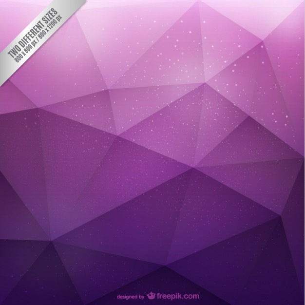 Purple Polygonal Background