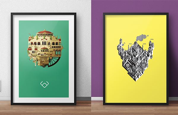 PSD Poster Mockups