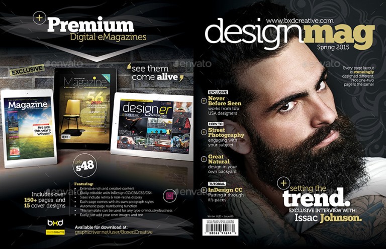 Magazine Template Bundle - InDesign Layout V3