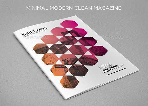 Minimal Modern Clean Magazine