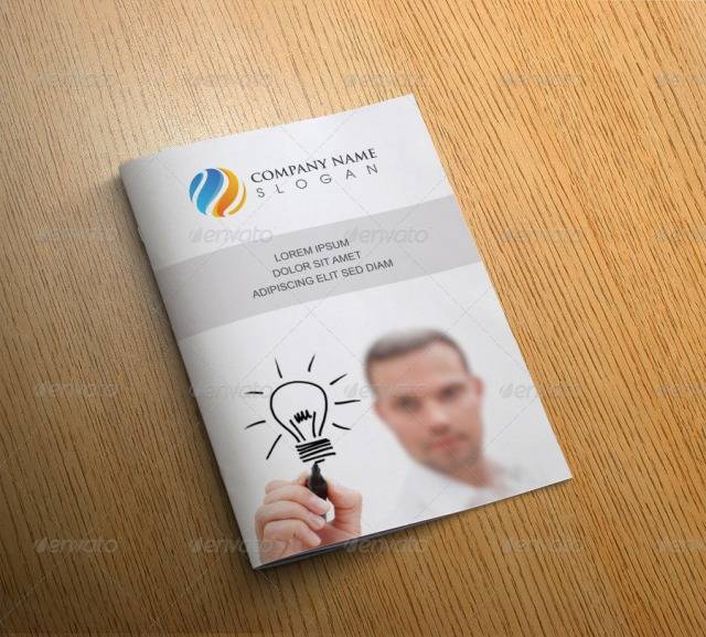 Modern Bi Fold Brochure Template Design