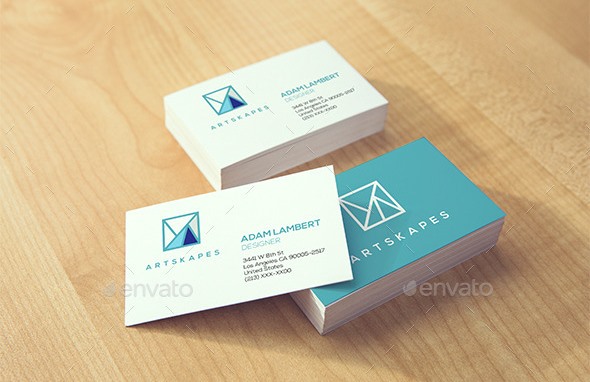 Realistic Business Card Mockups v.2