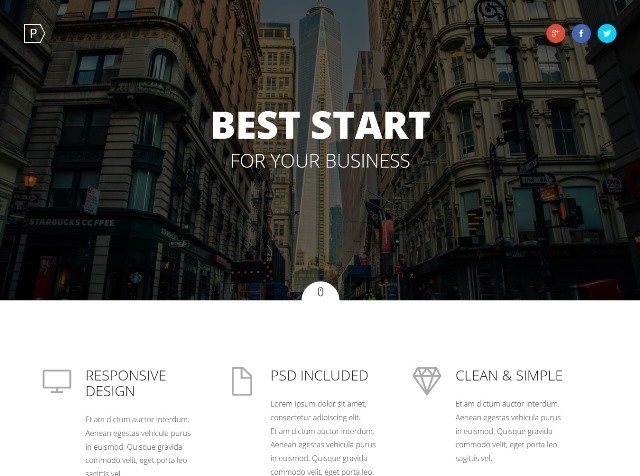 Pointer Landing Page