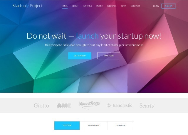 Startuply Responsive Multi-Purpose Landing Page