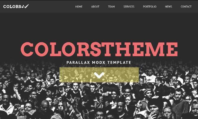 Colors MODX Creative Theme