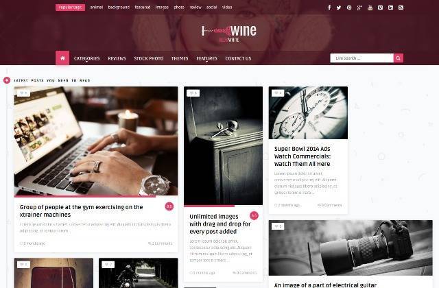 Wine Masonry Review WordPress News / Magazine