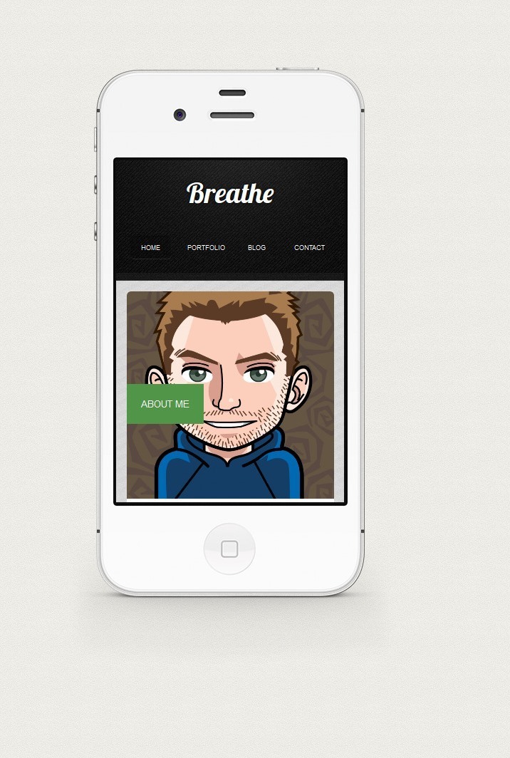 Breathe - HTML5 jQuery Mobile Based Template
