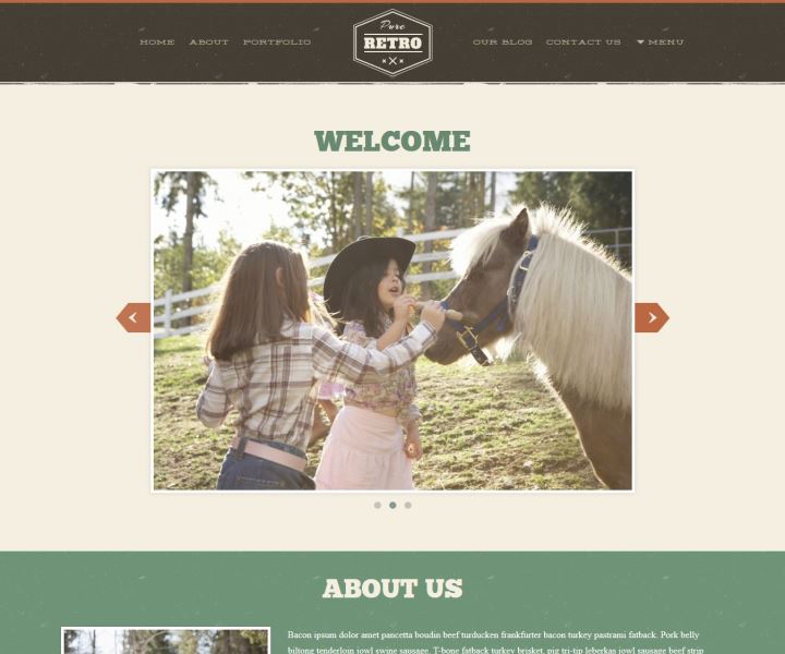 hanna retro wordpress download